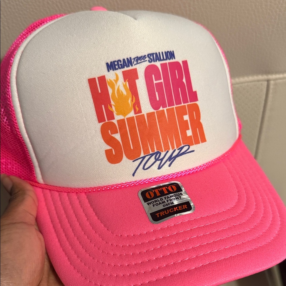Megan Thee Stallion OTTO Hot Pink Trucker Hat